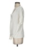 LINE 100% Rayon Ivory Short Sleeve T-Shirt Size S - photo 5