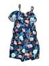 Cat & Jack 100% Rayon Tropical Blue Dress Size 6 - 6X - photo 2