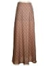 Isalis 100% Polyester Argyle Brown Casual Skirt Size S - photo 1