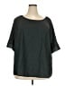 Shein Gray Short Sleeve Blouse Size 2X (estimated) - photo 1