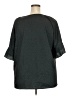 Shein Gray Short Sleeve Blouse Size 2X (estimated) - photo 2