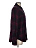 Rails 100% Rayon Plaid Burgundy Long Sleeve Button-Down Shirt Size L - photo 4