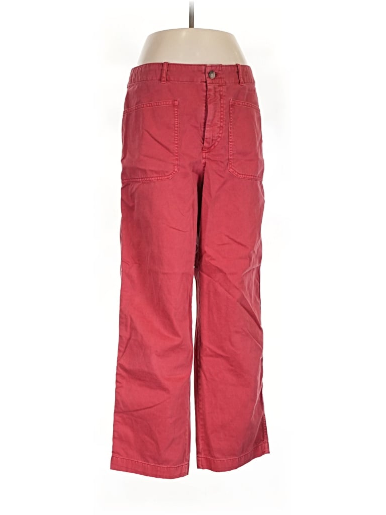Pre-owned Madewell Casual Pants In Red