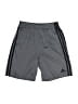 Adidas 100% Polyester Solid Gray Athletic Shorts Size 14 - 16 - photo 1