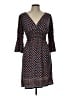 Max Edition Print Blue Casual Dress Size L - photo 1