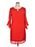 Indigo Rose Red Casual Dress Size XL - photo 1