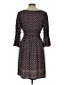 Max Edition Print Blue Casual Dress Size L - photo 2
