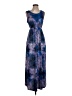 One World Print Blue Casual Dress Size S - photo 1
