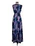 One World Print Blue Casual Dress Size S - photo 2