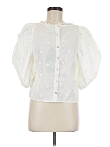 FARM Rio Short Sleeve Blouse (view 1)
