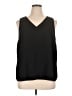 Nine West 100% Polyester Black Sleeveless Blouse Size 0X - photo 1