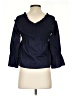 Sugar Lips 100% Cotton Blue 3/4 Sleeve Blouse Size S - photo 2