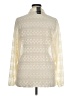 Torrid Ivory Long Sleeve Blouse Size 1X Plus (1) - photo 2