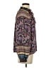 Current Air Paisley Purple Long Sleeve Blouse Size S - photo 4