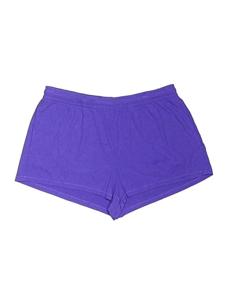Pre-owned Skims Athletic Shorts In Purple