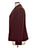 Calvin Klein 100% Polyester Burgundy Blazer Size 16 - photo 5