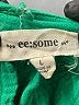 ee:some 100% Cotton Green 3/4 Sleeve Blouse Size L - photo 7