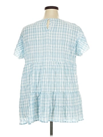 BLOOMCHIC Short Sleeve Blouse (view 2)