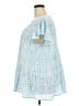 BLOOMCHIC Checkered-gingham Blue Short Sleeve Blouse Size 18 - 20 - photo 5