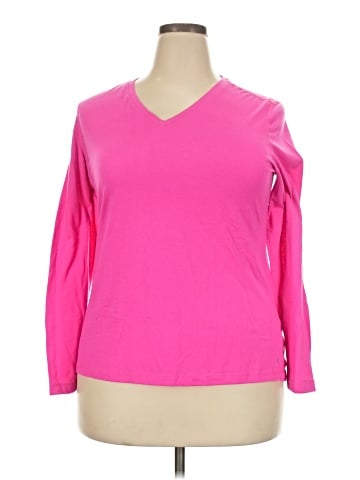 Danskin Now 3/4 Sleeve T-Shirt (view 1)