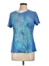 Kim Rogers Paisley Blue Active T-Shirt Size L - photo 1