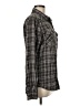 Assorted Brands 100% Cotton Plaid Gray Long Sleeve Button-Down Shirt Size M - photo 4