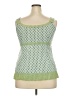 Boden 100% Cotton Green Sleeveless Top Size 18 - photo 2