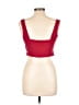 Shein Red Sleeveless Blouse Size L - photo 2