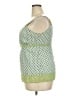 Boden 100% Cotton Green Sleeveless Top Size 18 - photo 5