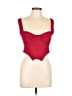 Shein Red Sleeveless Blouse Size L - photo 1