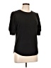 FRAME Black Short Sleeve Top Size L - photo 1