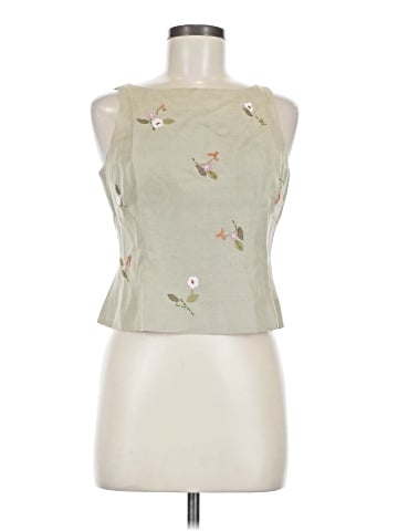 Ann Taylor Sleeveless Silk Top (view 1)