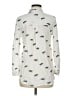 Assorted Brands 100% Rayon Print Ivory White Long Sleeve Button-Down Shirt Size M - photo 2