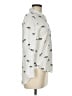 Assorted Brands 100% Rayon Print Ivory White Long Sleeve Button-Down Shirt Size M - photo 4