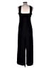 White Birch Solid Black Jumpsuit Size L - photo 2