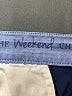 Weekend Solid Blue Casual Pants Size 20 - photo 4
