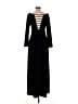 Bruno Duluc Black Cocktail Dress Size M - photo 2
