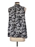 Simply Vera Vera Wang 100% Polyester Black Sleeveless Blouse Size L - photo 2