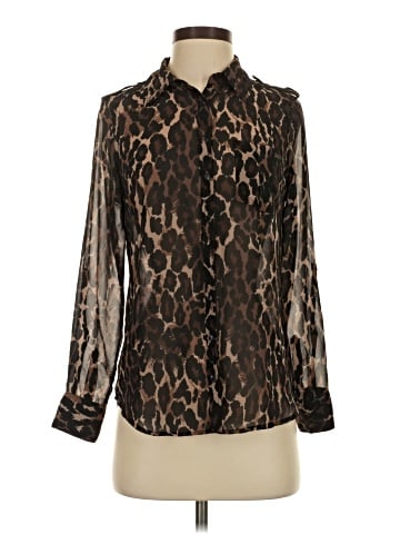 Guess Long Sleeve Blouse (view 1)