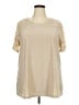 BLOOMCHIC Ivory Short Sleeve Blouse Size 18 - 20 - photo 1