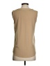 Ann Taylor 100% Polyester Tan Sleeveless Blouse Size XXS - photo 2