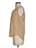 Ann Taylor 100% Polyester Tan Sleeveless Blouse Size XXS - photo 5