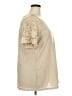 BLOOMCHIC Ivory Short Sleeve Blouse Size 18 - 20 - photo 4