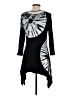Belldini Graphic Black Casual Dress Size S - photo 2