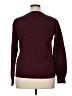 Qualfort 100% Cotton Solid Burgundy Pullover Sweater Size XL - photo 2