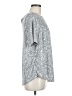 Torrid Metallic Silver Short Sleeve Blouse Size Med Plus (00) - photo 4