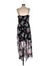 Assorted Brands Floral Black Casual Dress Size L - photo 2