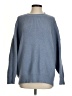 DAZY Solid Blue Pullover Sweater Size S - photo 1