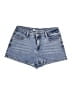 No Boundaries Blue Denim Shorts Size 10 - photo 1