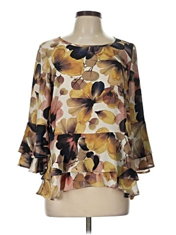 Spense 3/4 Sleeve Blouse (view 1)